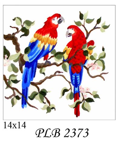 PLB 2373 RED & BLUE MACAWS