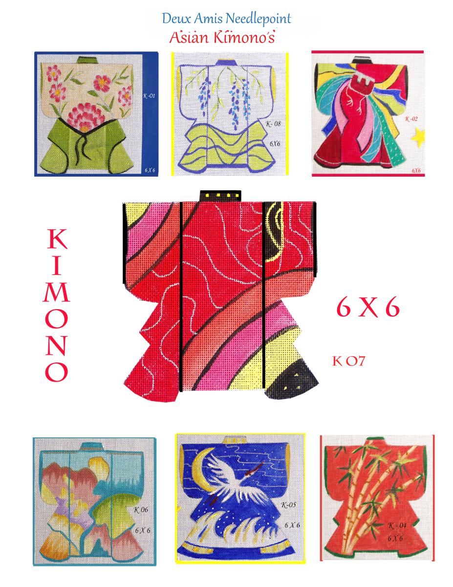 Asian 3. Kimono's