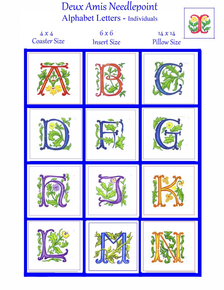 Alphabet - Medival Style 1