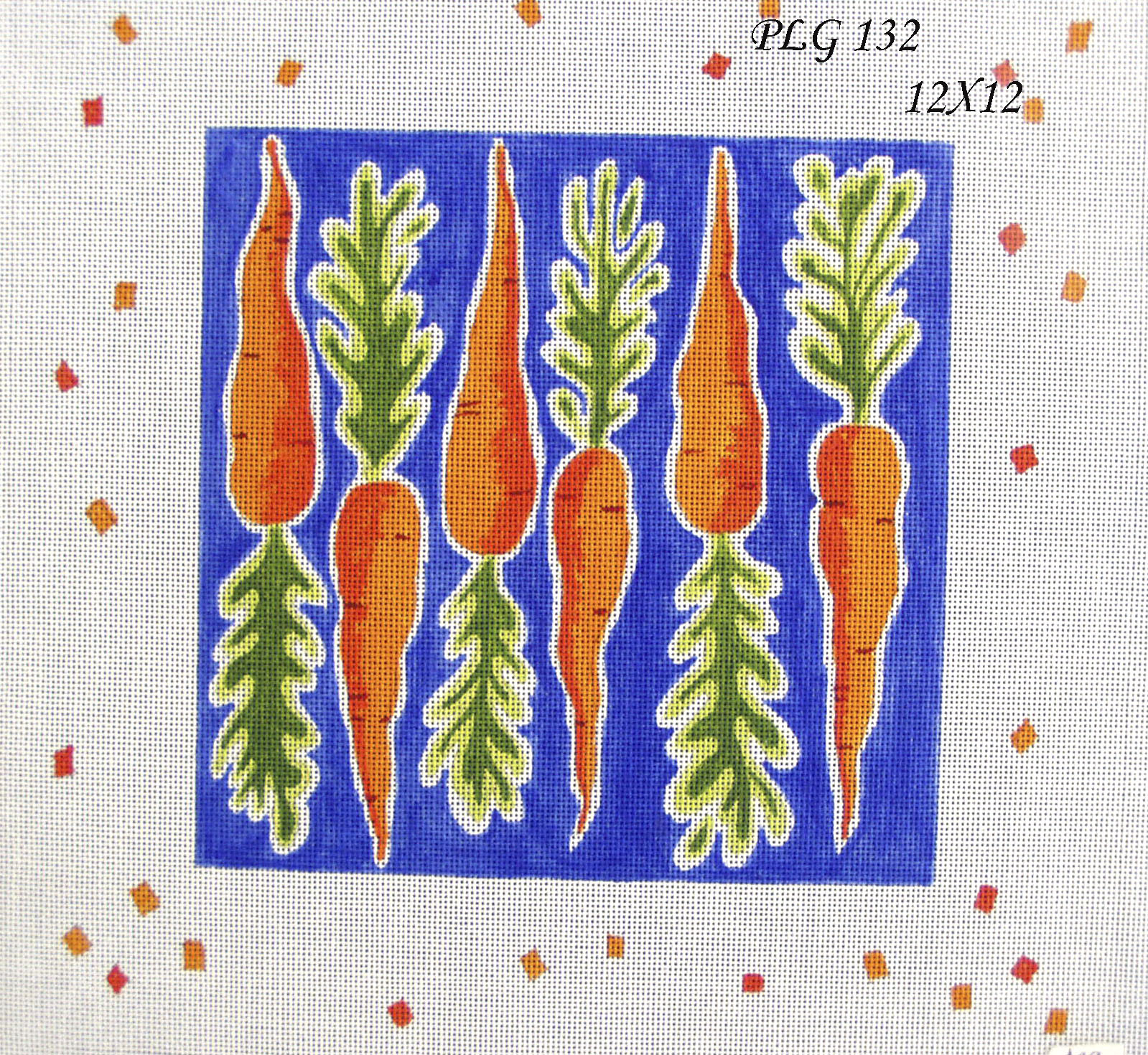 PLG 132   CARROT BUNCH  12 x 12